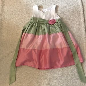 Girls pretty party dress.